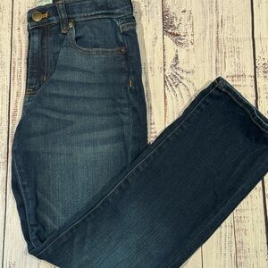 Boys Crewcuts Dark Blue Straight Jeans size 10